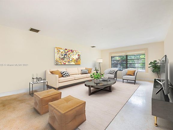 Enormous Formal Living Room With Beautiful Terrazzo Floors (Virtually Staged) 