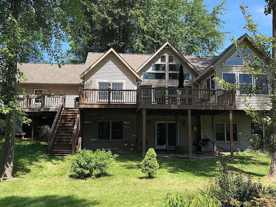 House view from lake