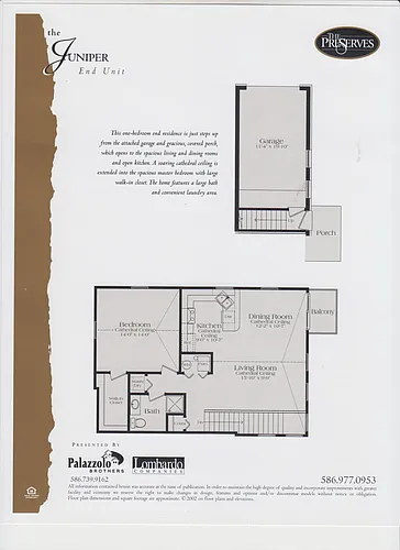 Floor plan The Juniper