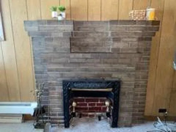 Fireplace in Living Room - Not functional - for decorative purposes only