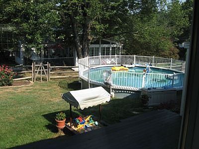 Above ground pool