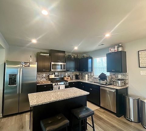 Kitchen as you come upstairs from ground floor