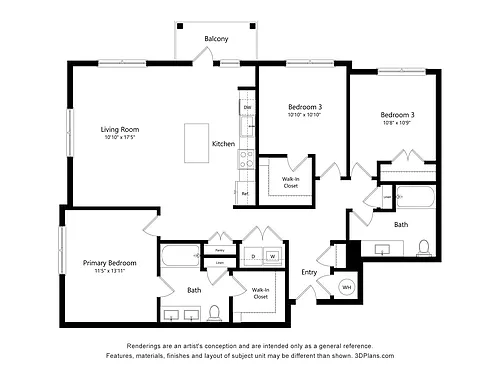 Floor plan C1