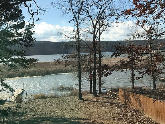 Dock and privacy fence