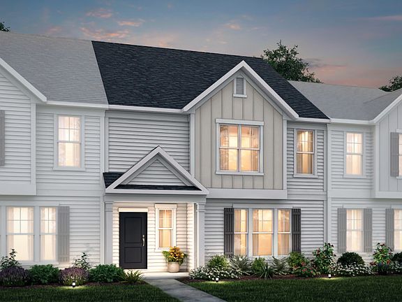 Palmer Exterior 3 features siding, covered front porch and 2-car rear load garage