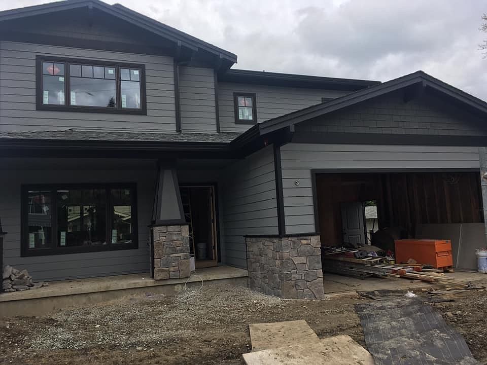 Prior to landscaping