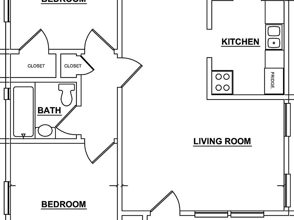 floor plan of the house additional storage attached to garag