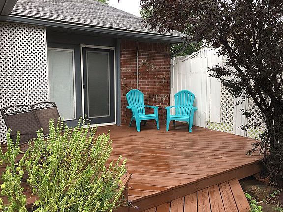 Off the master bedroom