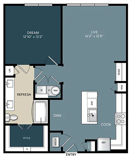 Floor plan A51
