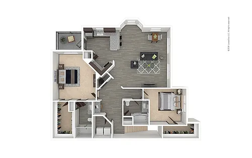 Floor plan Pearland Townhome