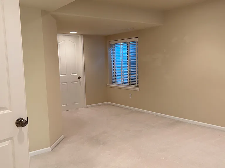 Basement guest bedroom - alternate view