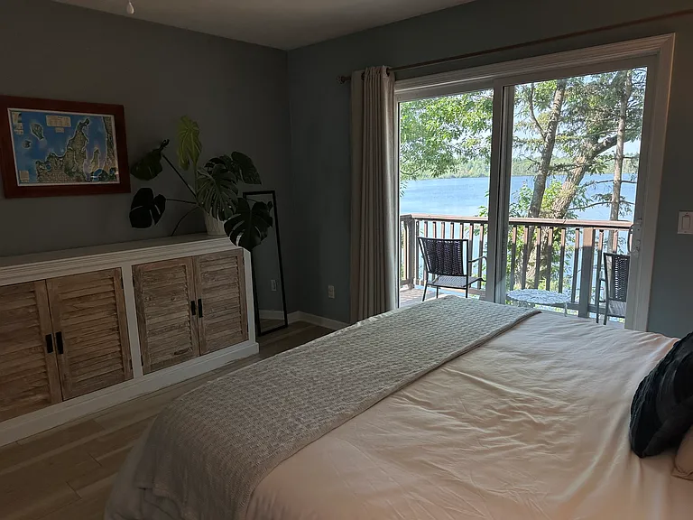 Private balcony of master bedroom