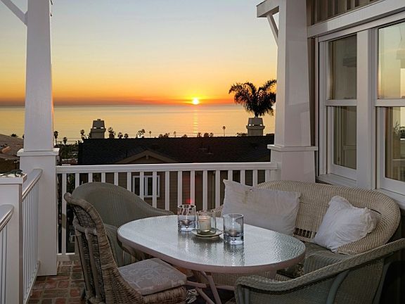 Sunset Patio View