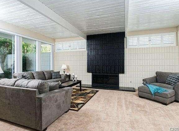 Living Room - High Post & Beam Ceiling, Focal Wall, Window Wall!