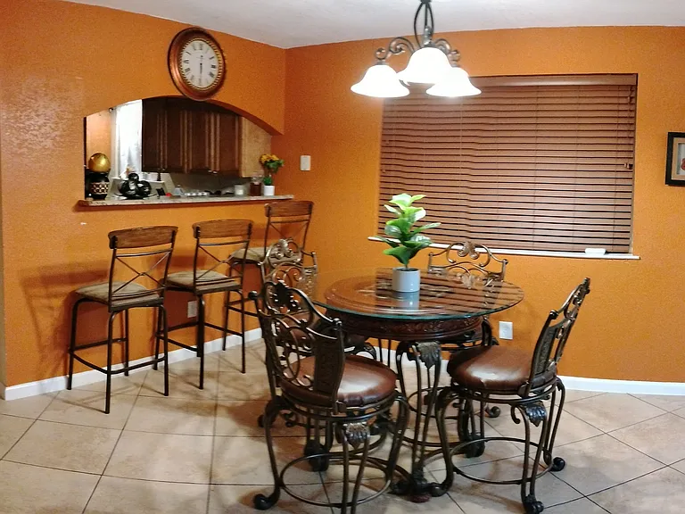 Dining area