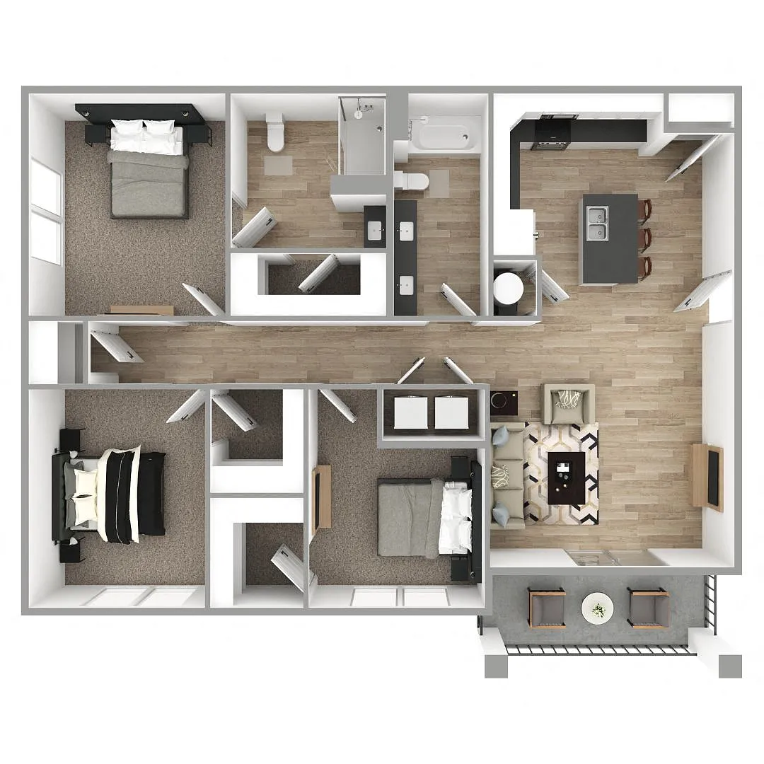 Floor plan C1