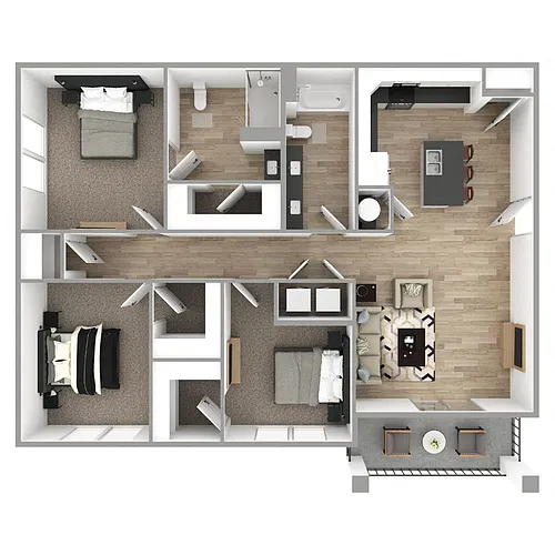 Floor plan C1