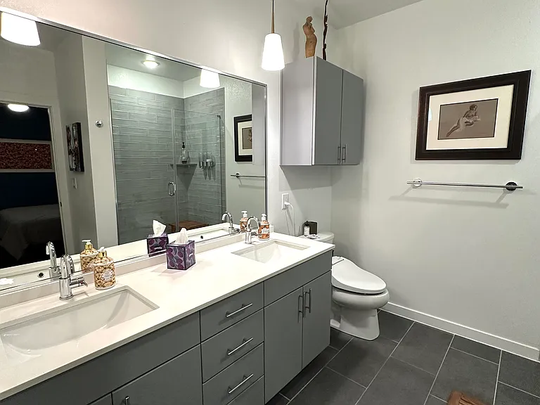 Master bathroom