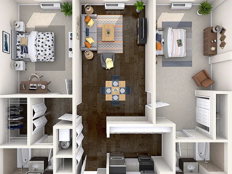 B3 floor plan Half Moon Harbour