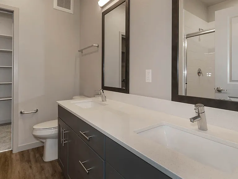 Bathroom with Double Vanity