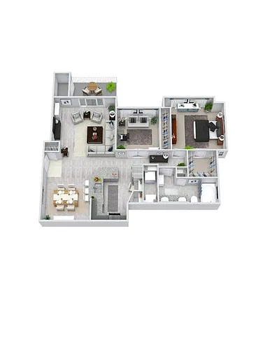 Floor plan B1B