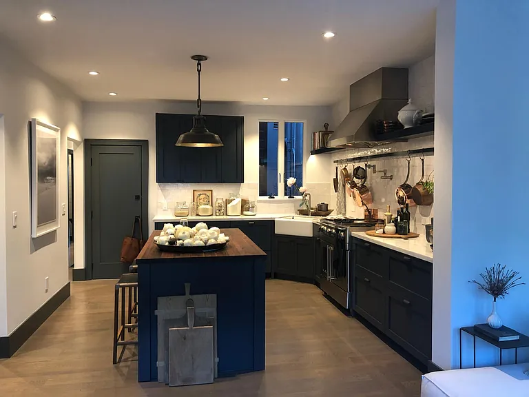 Kitchen From Living Room