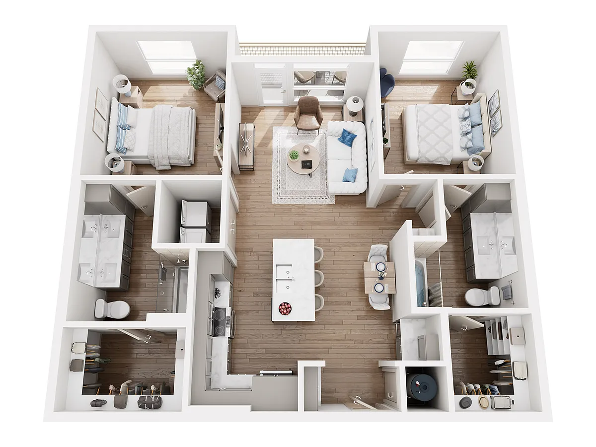 Floor plan B1