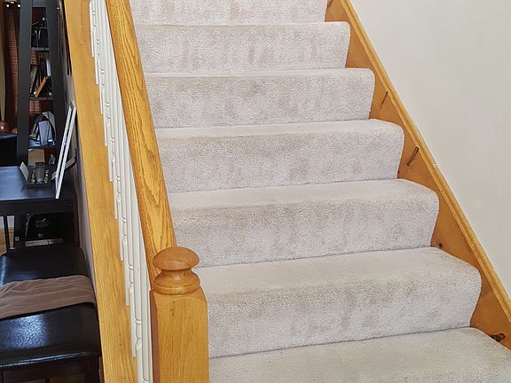 Stairs at entrance