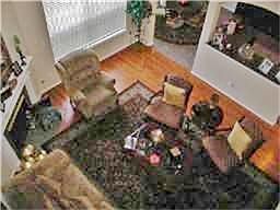 Overhead View of the Den