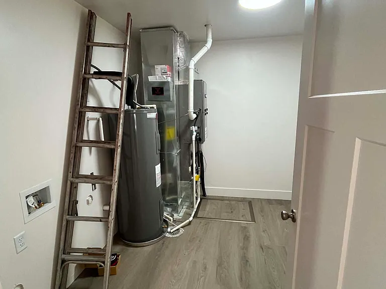 Laundry/utility room view 1