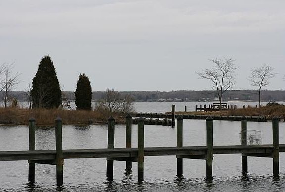 View from community pier