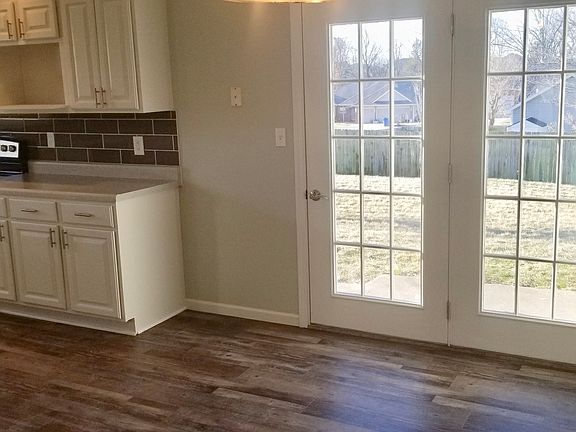 Double door to patio from BR