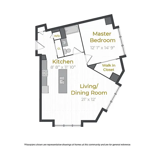 Floor plan 1B