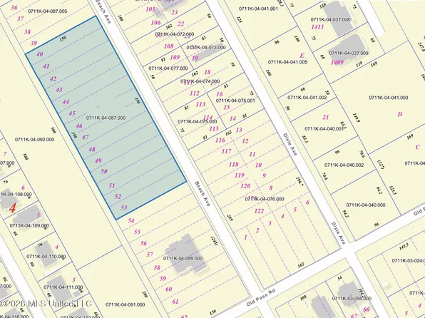 Beach Ave Lot 40, Gulfport, MS 39501