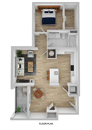 Floor plan A22
