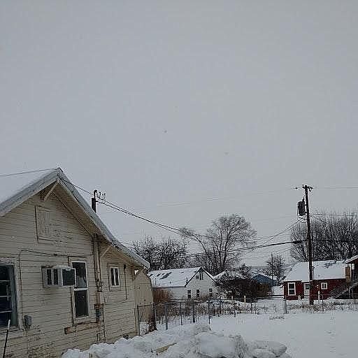 yard and side of house