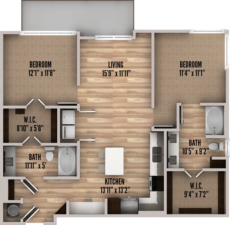 Floor plan B1