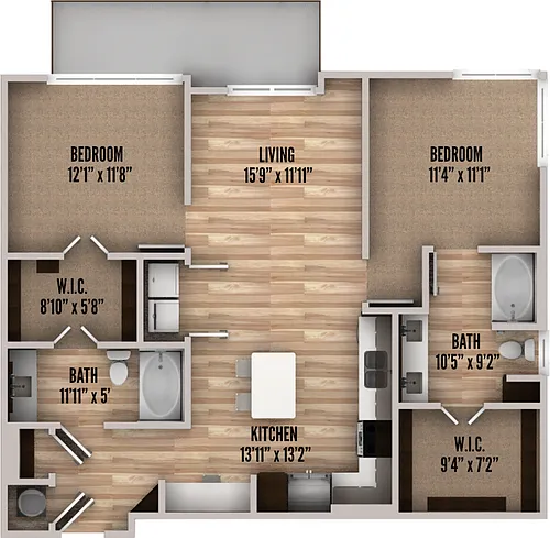 Floor plan B1