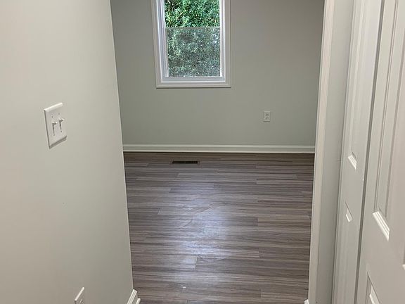 Main bedroom with sliding door closet