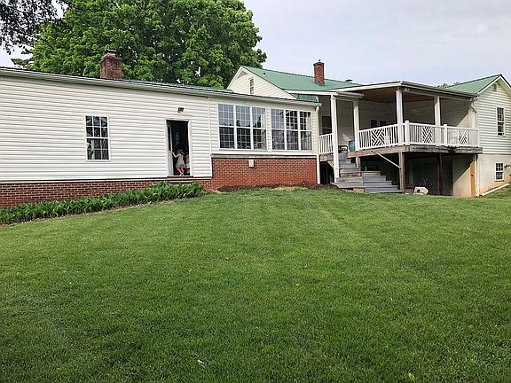 Rear of house