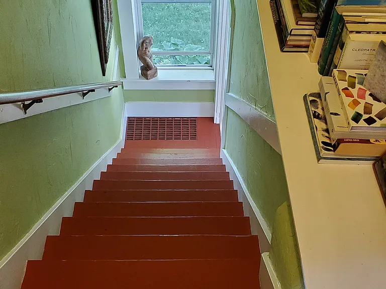 Stairs to second floor