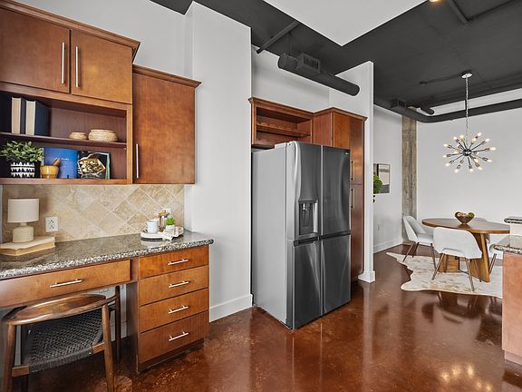 Kitchen and dining area
