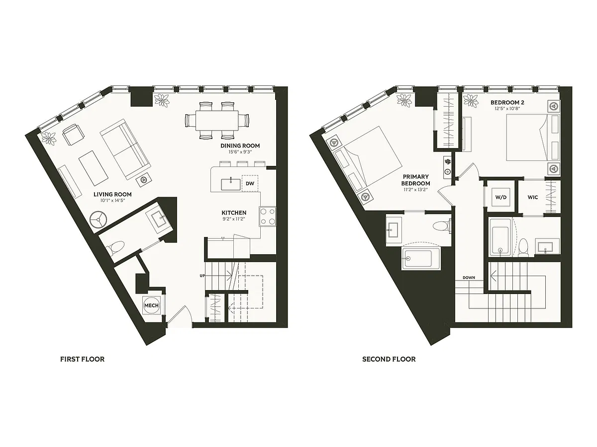 Floor plan TH -3