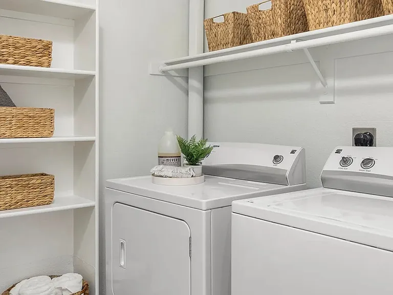 Our community ensures a full-size washer and dryer in every apartment, bringing satisfaction and ease to your laundry routine!