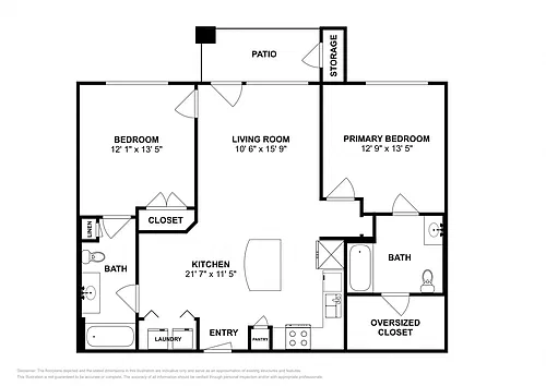 Floor plan B1H