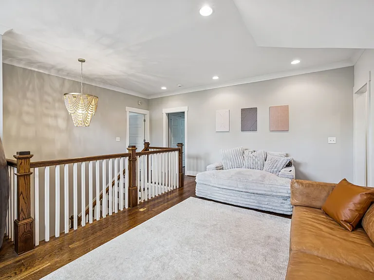 Upstairs seating area, a perfect place to quietly relax and unwind.