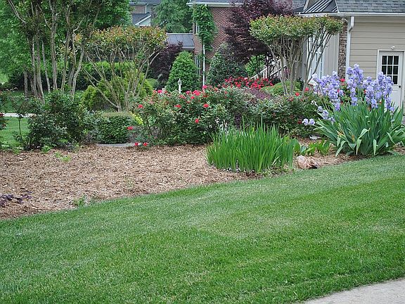 Established lawn w/irrag