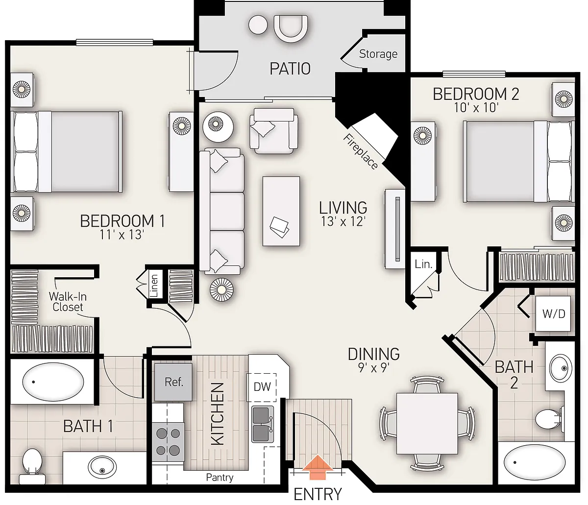 Floor plan Plan 7
