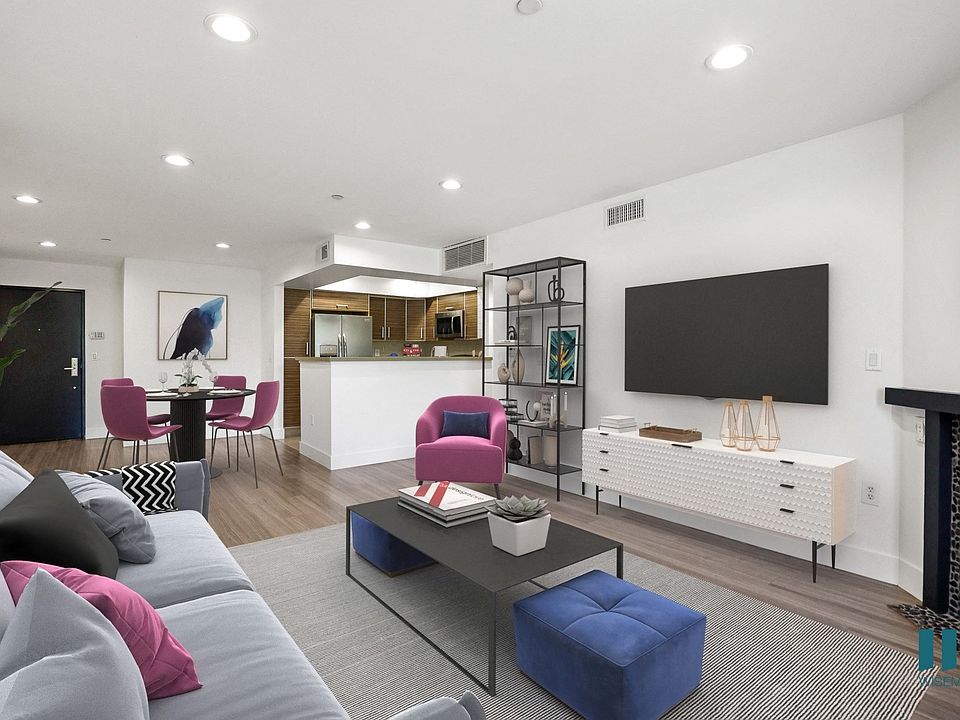 Open-Concept Kitchen, Dining, and Living Room