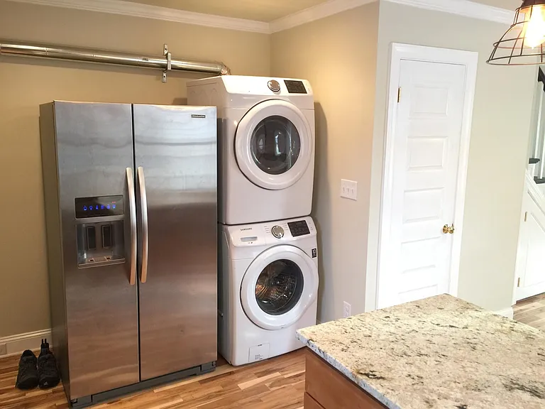 Washer and dryer
